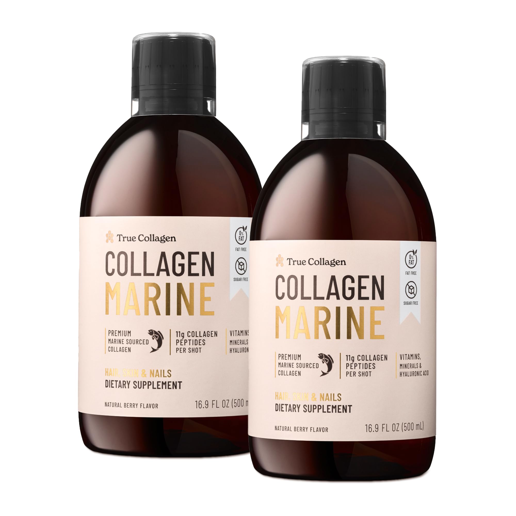 True Collagen Marine 11,000 mg Hydrolyzed Liquid, 500 ml, 20 Day — Amazon image 9