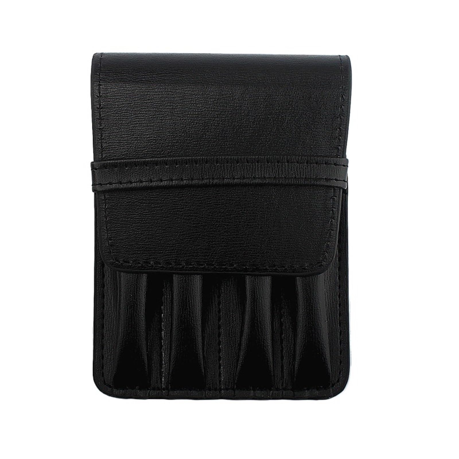 Étui à stylo plume en cuir multicolore chic pour organiser votre sac au quotidien
