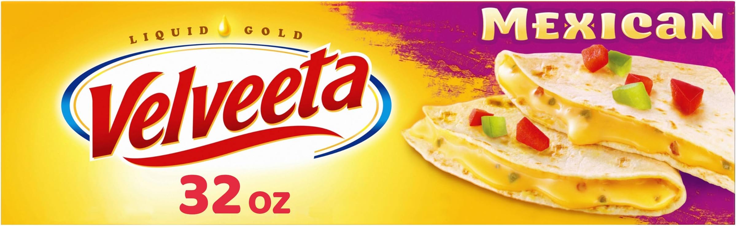 Velveeta Mexican Mild Pasteurized Cheese (32 oz Box)