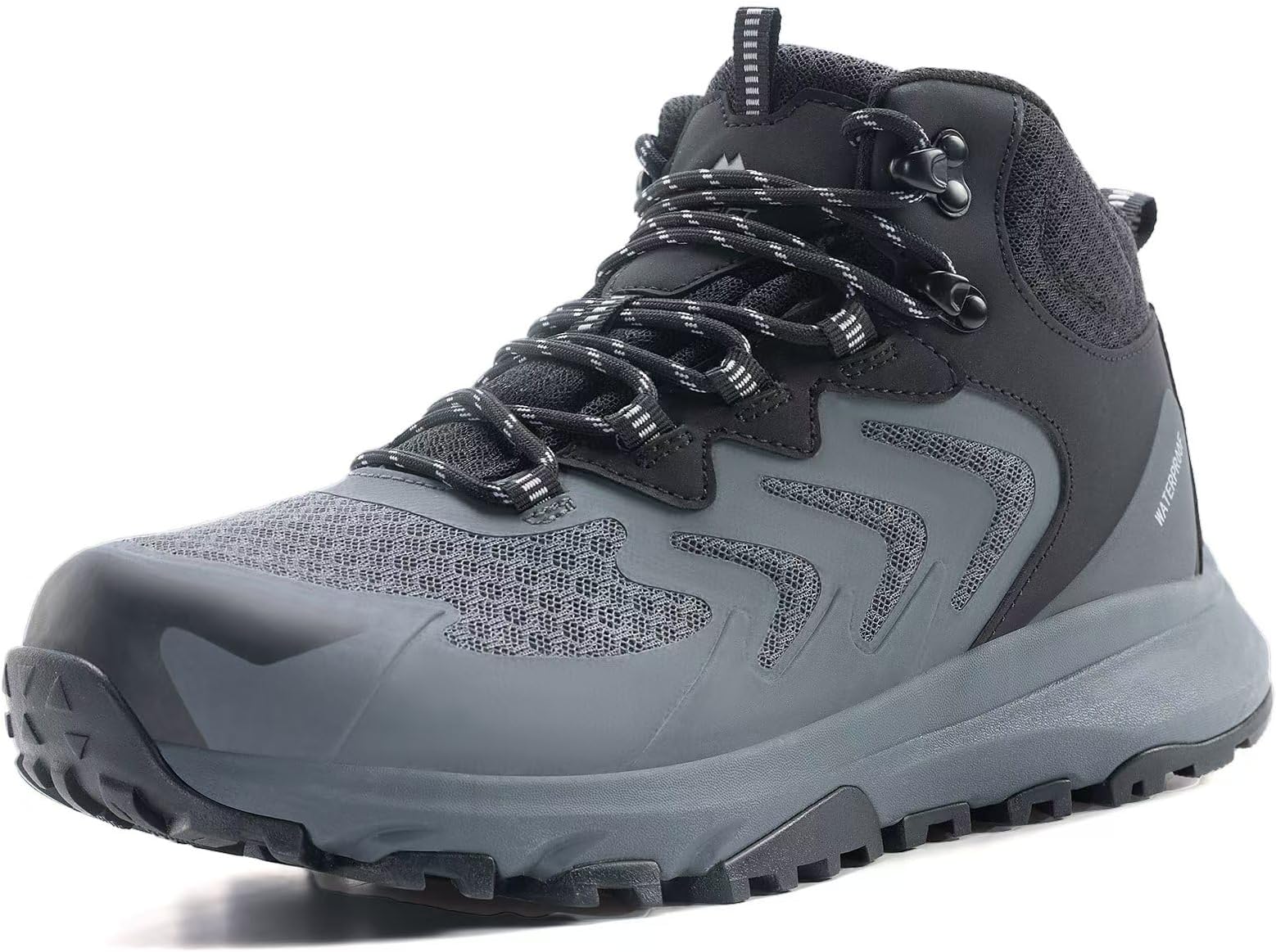 Men's Waterproof Hiking Boots Lightweight Comfortable Outdoor Walking Trail Boots Shoes