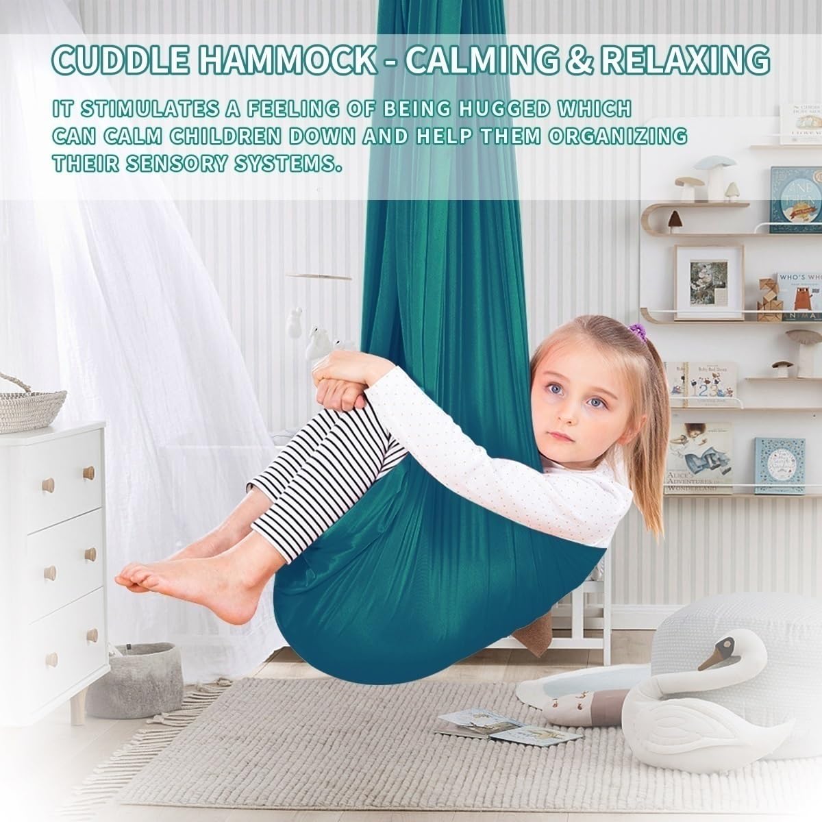 Sensory Swing For Kids And Adults Indoor Therapy Swing