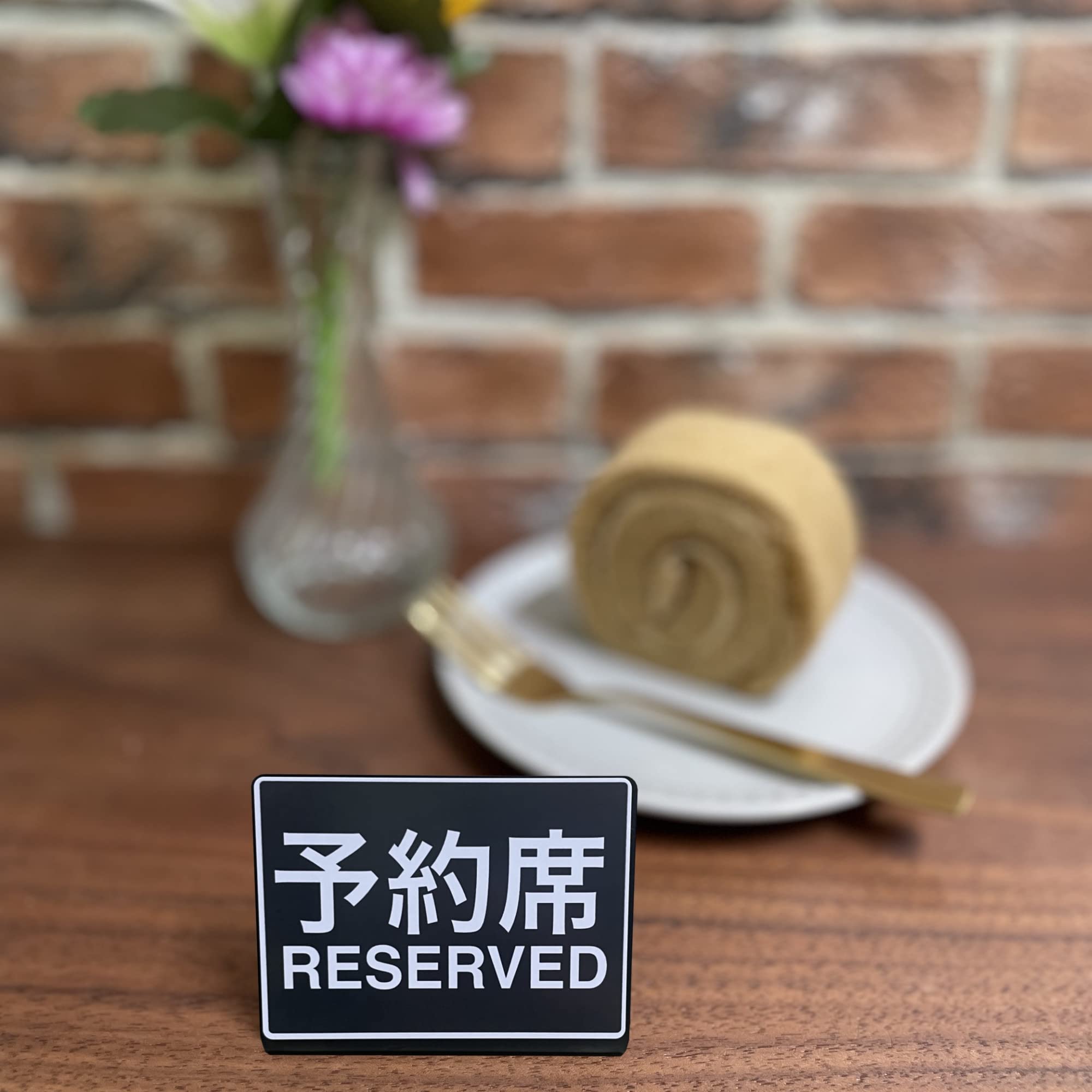 Amazon | Mehrondo 10個入 予約席 卓上 プレート サイン | サイズ