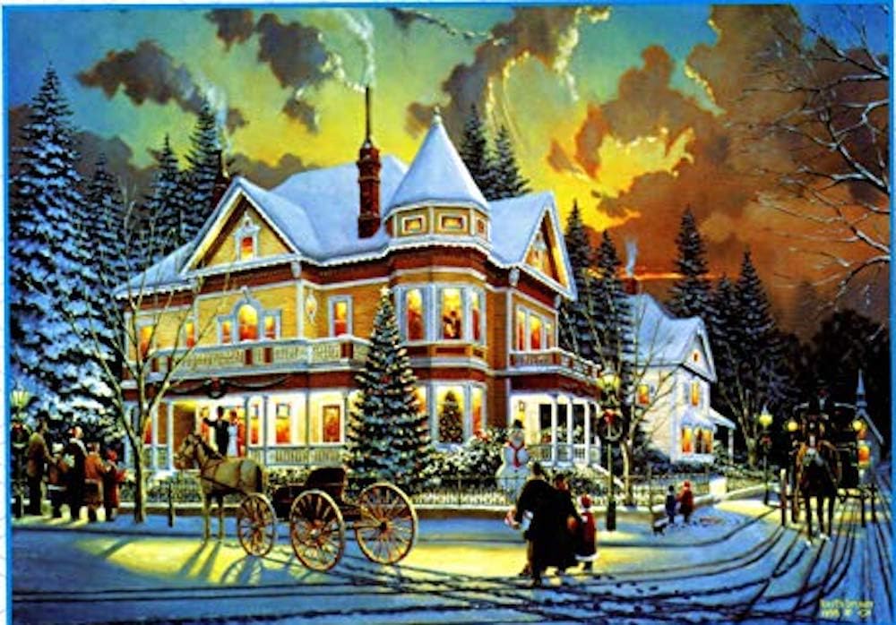 Christmas at Great Grandpa's by Keith Brown 1000 Piece Puzzle