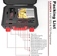 Vista 6 de LAUNCH X-431 ECU y TCU Programmer Clone Tool Versión de PC independiente Soporta corrección de suma de comprobación, procesamiento de datos, apagado