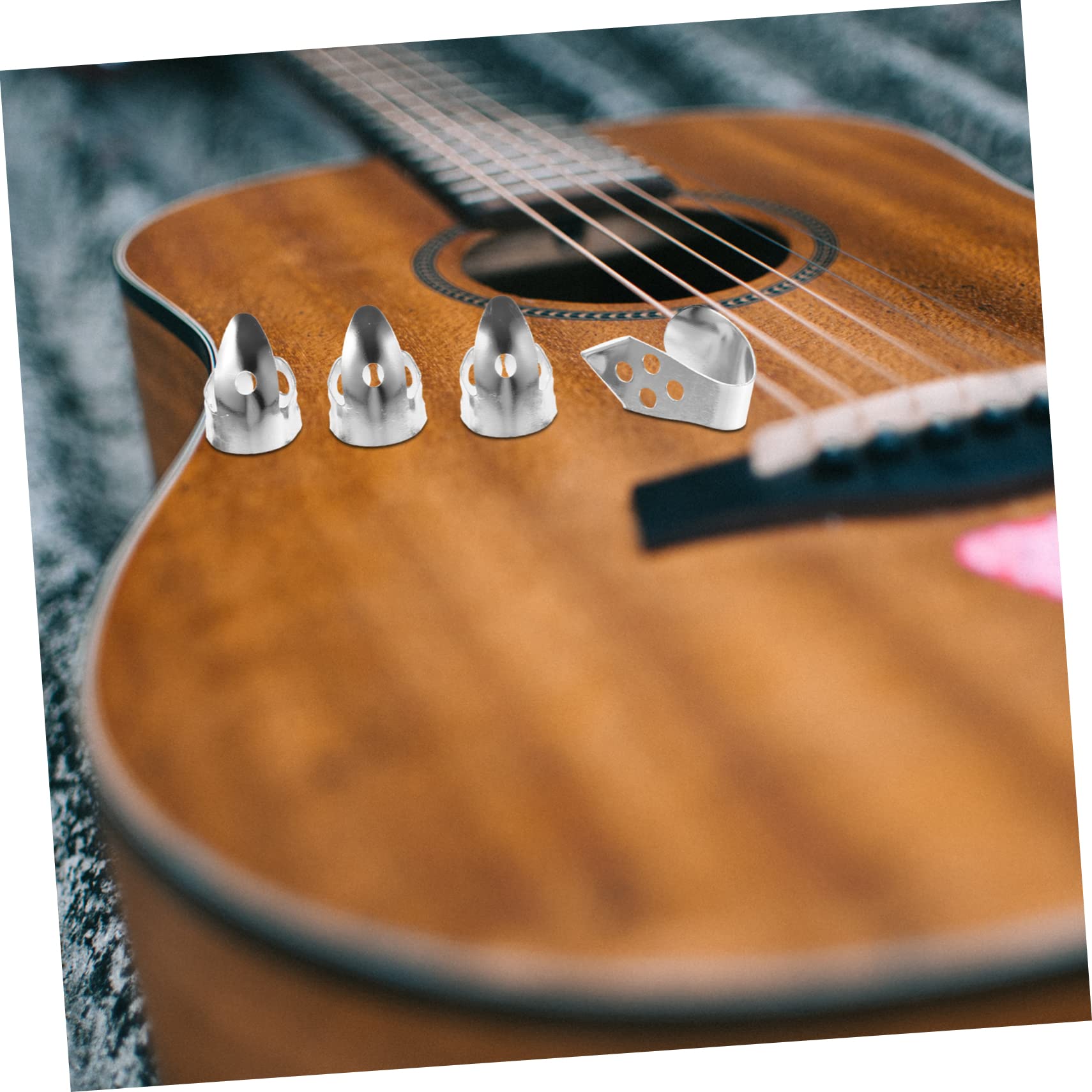 Abaodam 8 Juegos plumillas de guitarra instrumento musical guitar picks púas de mandolina púas de guitarra eléctrica puas de electrica púa de dedo duradera accesorio de