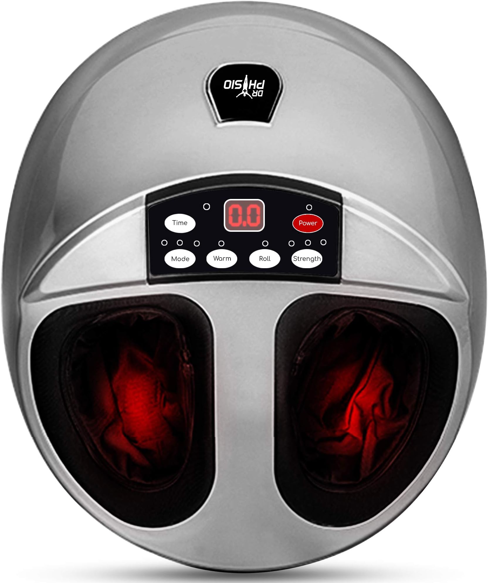 Dr Physio (USA) Electric Powerful Shiatsu Foot Massager Machine for Pain Relief with Vibration