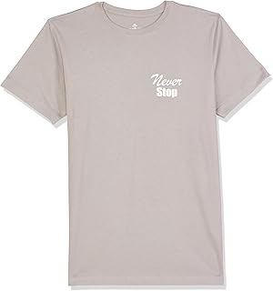 اكتيف تيشرت رجالي عصري برقبة دائرية ورقبة دائرية من اكتيف