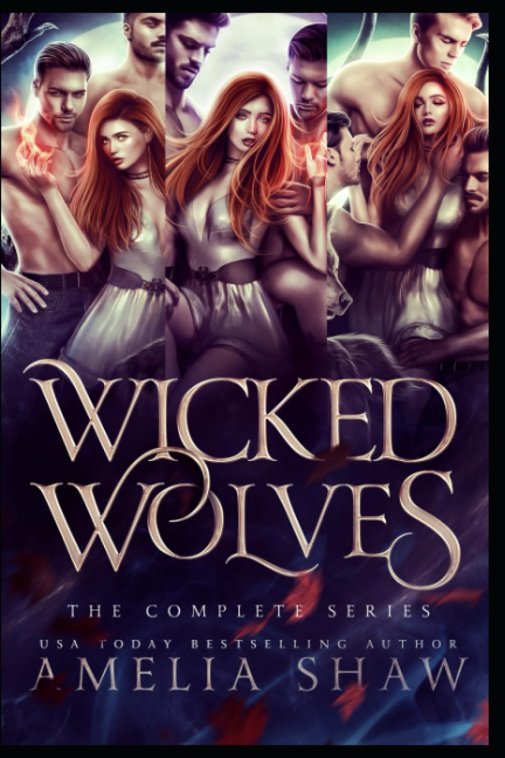 Wicked Wolves: Books 1-3: Whychoose paranormal romance boxset (Amelia Shaw Reverse Harem boxsets)