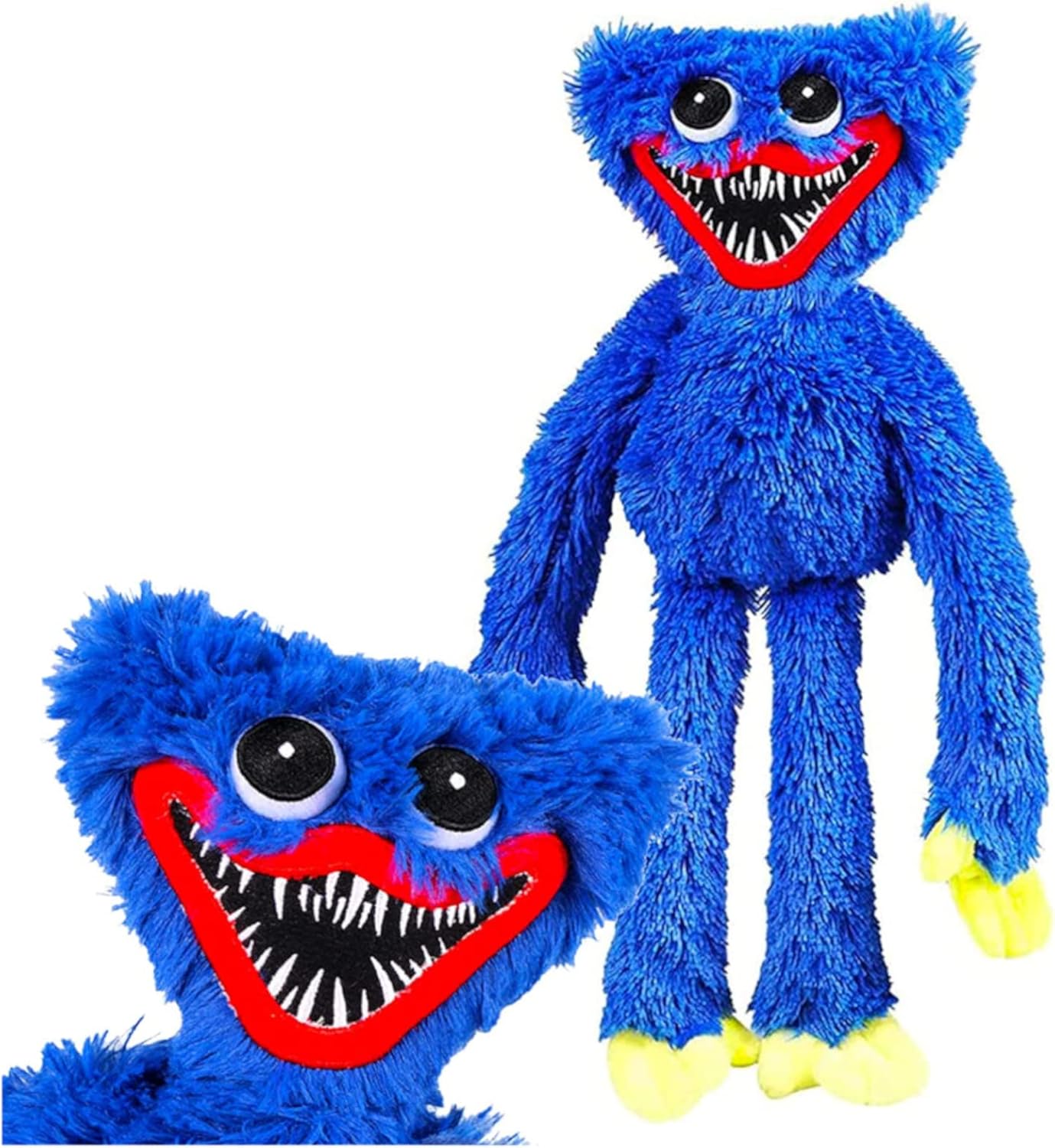 SECURITY TOYS Peluche Huggy Wuggy Poppy Playtime para Niños. Muñeco Juguete de Terror Huggy Wuggy. Peluche Poppy Juego de Terror Navidad. Juguete Peluche Poppy para Niños y Adultos