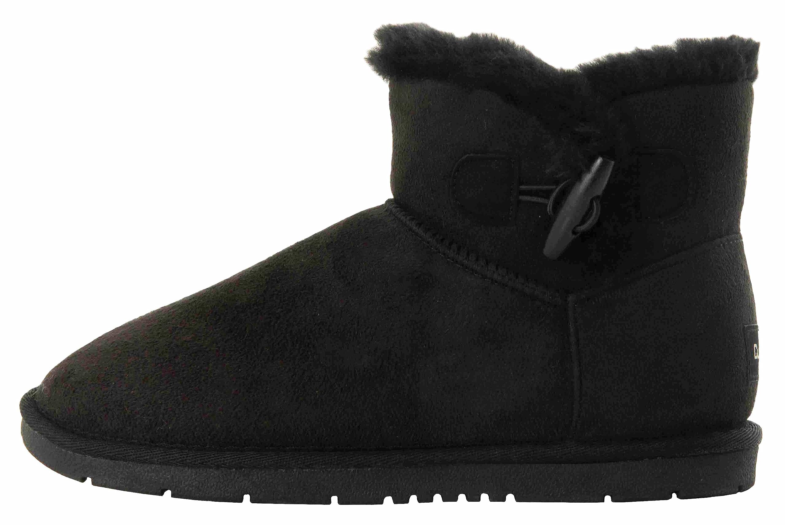 CLPPLI Womens Mini Bailey Button Snow Boots