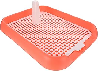 Ipetboom Self Cleaning Cat Litter Box Self Cleaning Cat Litter Box Indoor Dog Potty Tray Puppy Pee Pad Holder Mesh Dog Toilet Indoor Wee Training for Small and Medium Dogs Dog Litter Box Plastic Bins