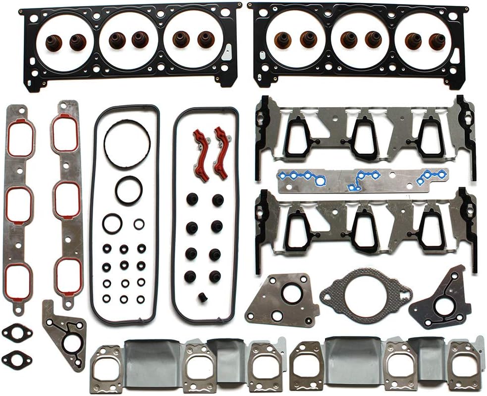 ECCPP Cylinder Head Gasket Set Fits for Buick Lucerne 3.9L,for Chevrolet Impala 3.5L,for Pontiac G6 3.5L HS26324PT,HS54648