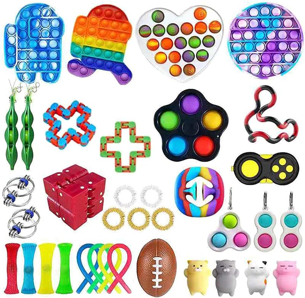 T Y G F 36pcs ストレス解消 グッズ ストレス発散 スクイーズ おもちゃ プッシュポップ リラックスアイテム 玩具 プチプチ フィジェット 暇つぶし 癒し 潰す 握る バブル ふわふわ 減圧 子供 大人 人気 プレゼント E Bodysoulmassageremedies Co Uk