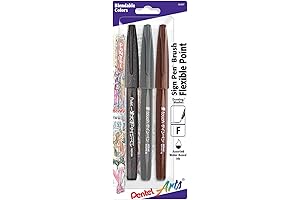 Pentel Arts Sign Pen Touch, Fude Brush Tip