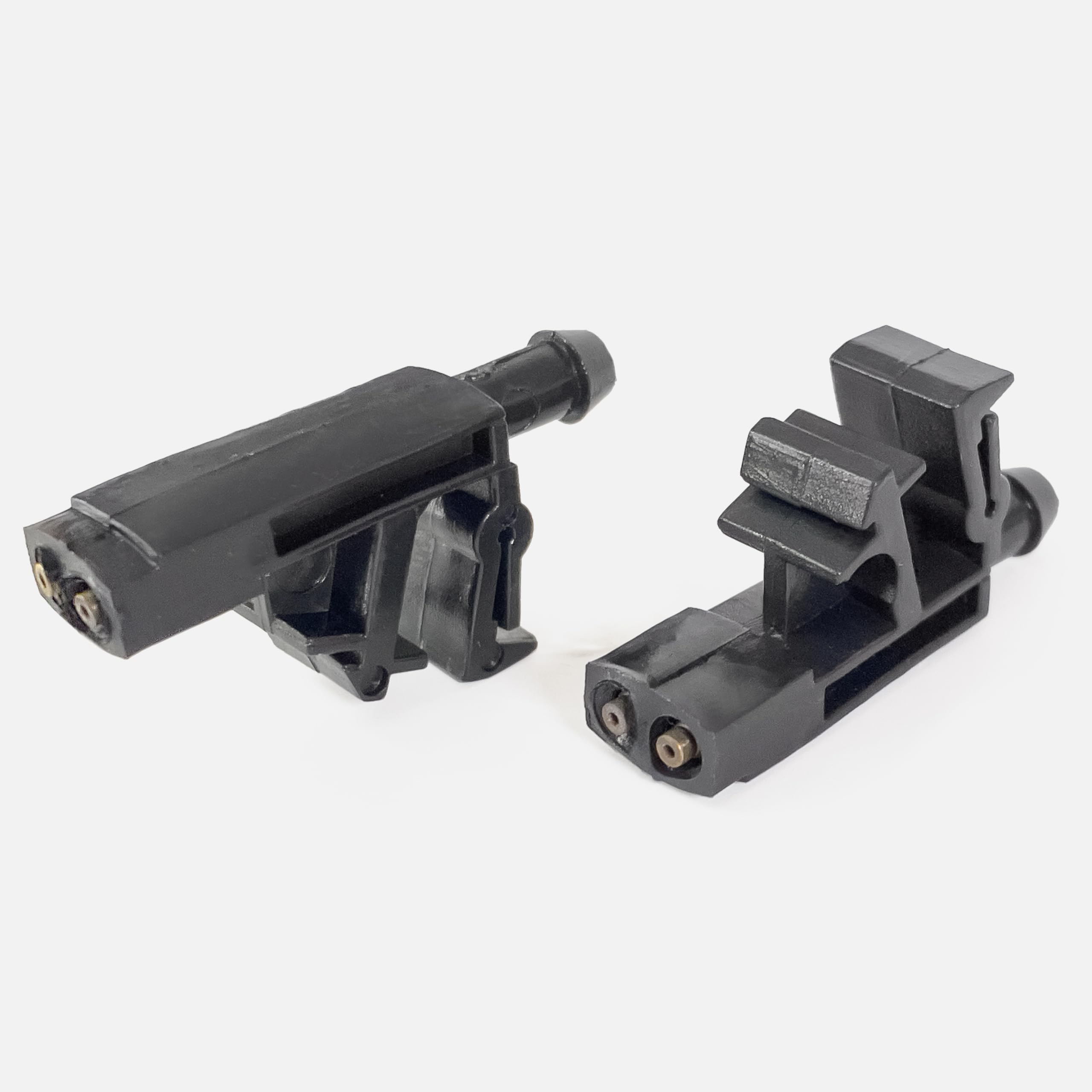 CLICKNFIT 2 sztuki dyszy do spryskiwaczy do spryskiwaczy do spryskiwaczy pasuje do Citroen Berlingo 1996-2016 / Peugeot Parner 1996-2016 6438A0 96084939