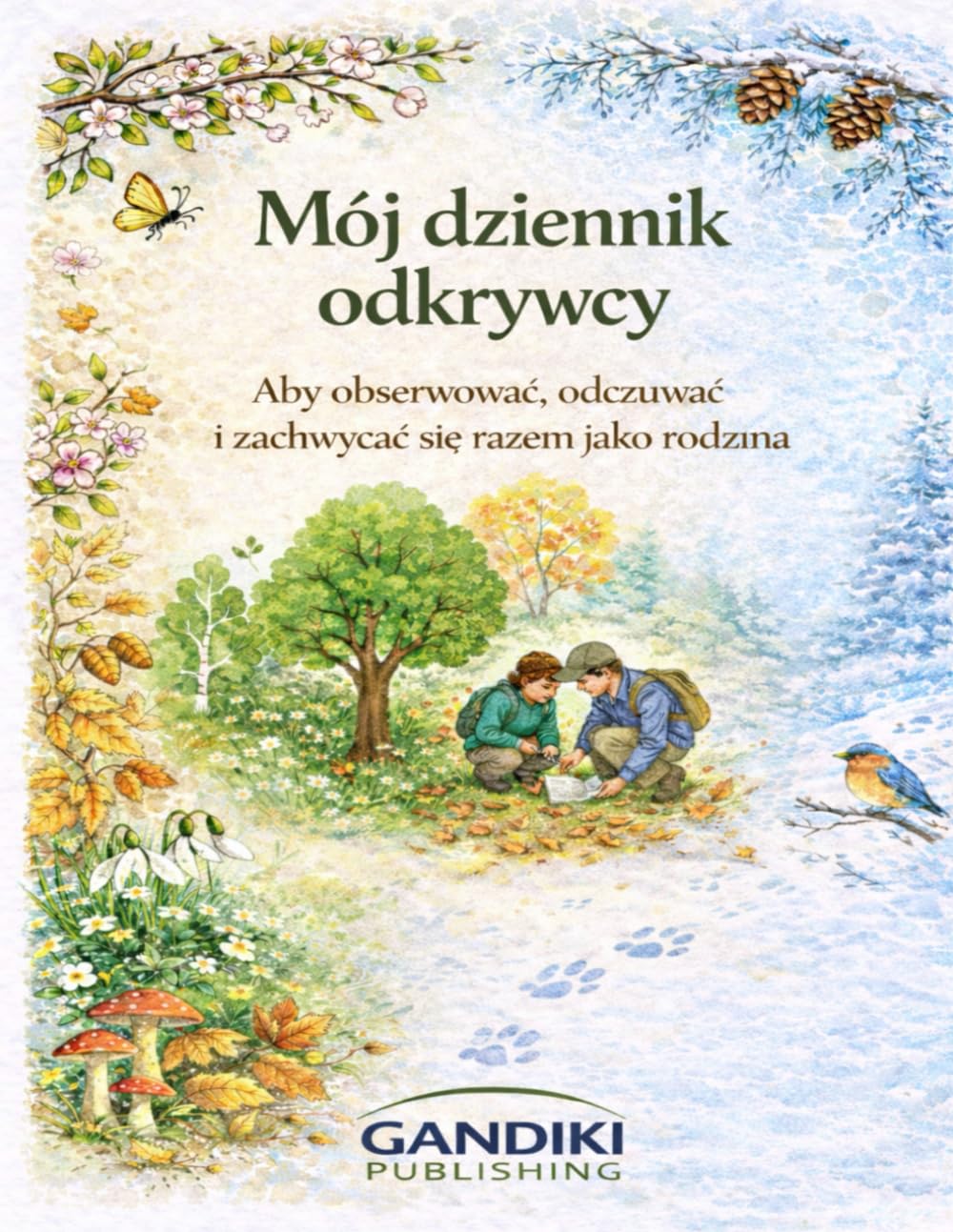 Mój dziennik odkrywcy: Aby obserwować, odczuwać i zachwycać się razem jako rodzina