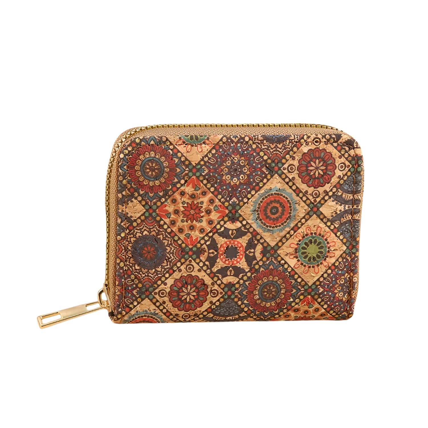 syga Women's, Zip-Around Bohemian Style Wallet, Card and Coin Holder(Style-4)-picture-10