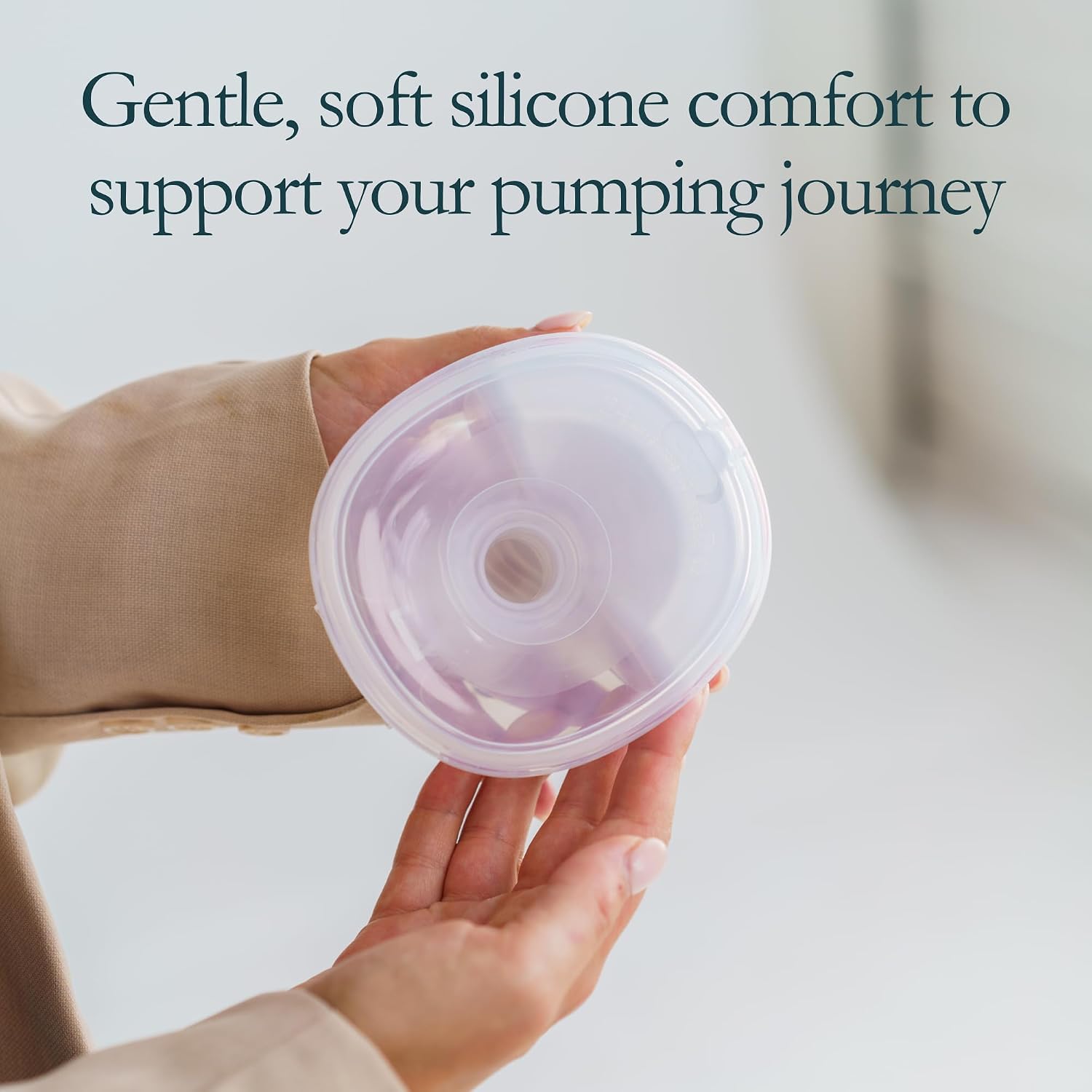 Ameda GLO Breast Pump Flange | 24mm Flange | Ameda Pump Parts | 1 Count | GLO Accessories