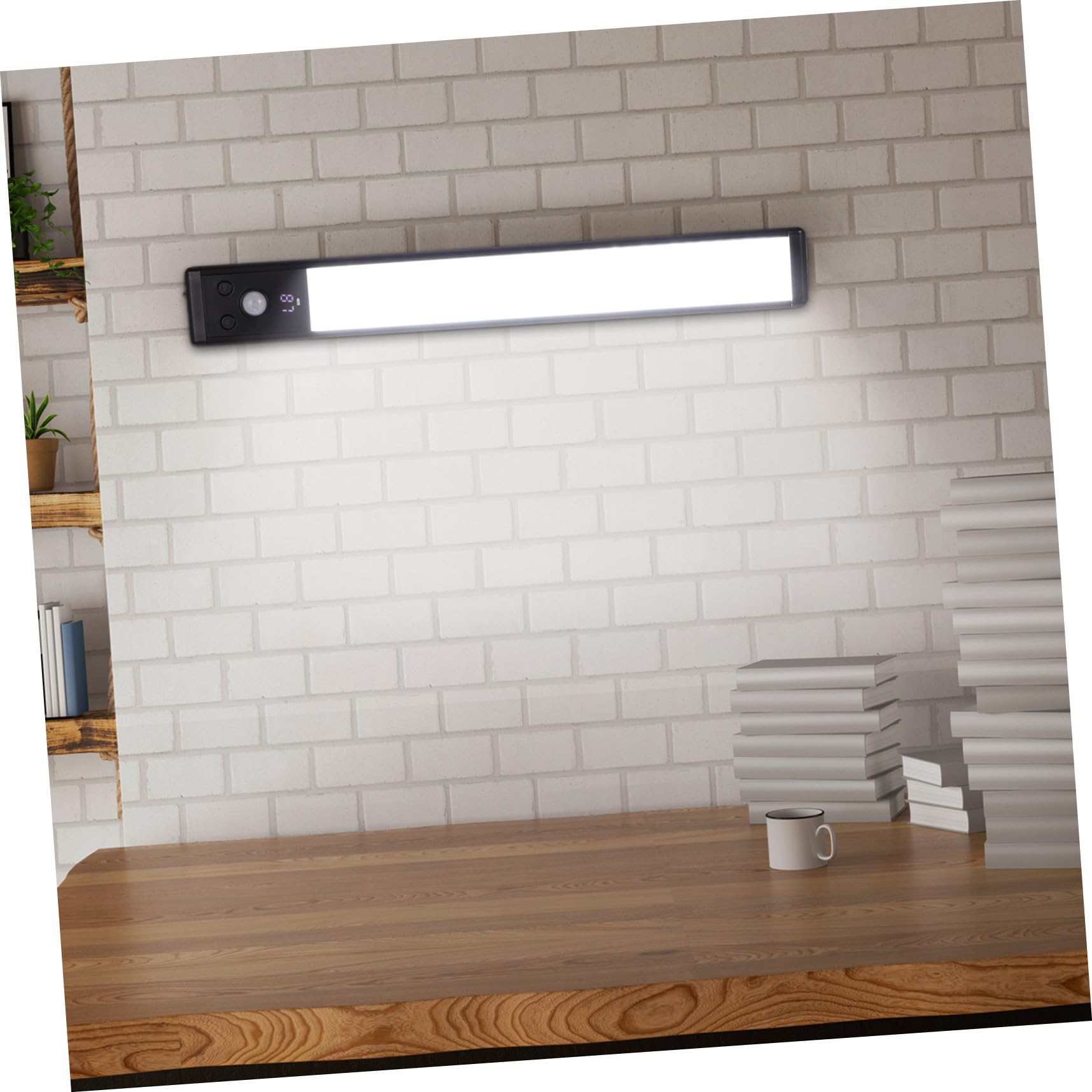 jojofuny 4piezas Sensor De Luz Barra De Luz Led Debajo Del Gabinete Luces Debajo Del Gabinete Para Cocina Luces Led Sensor De Movimiento