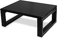 Vista 1 de CONSDAN Taburete con marco de metal, taburete de madera maciza para niños pequeños, niños y adultos, taburete portátil para dormitorio y baño