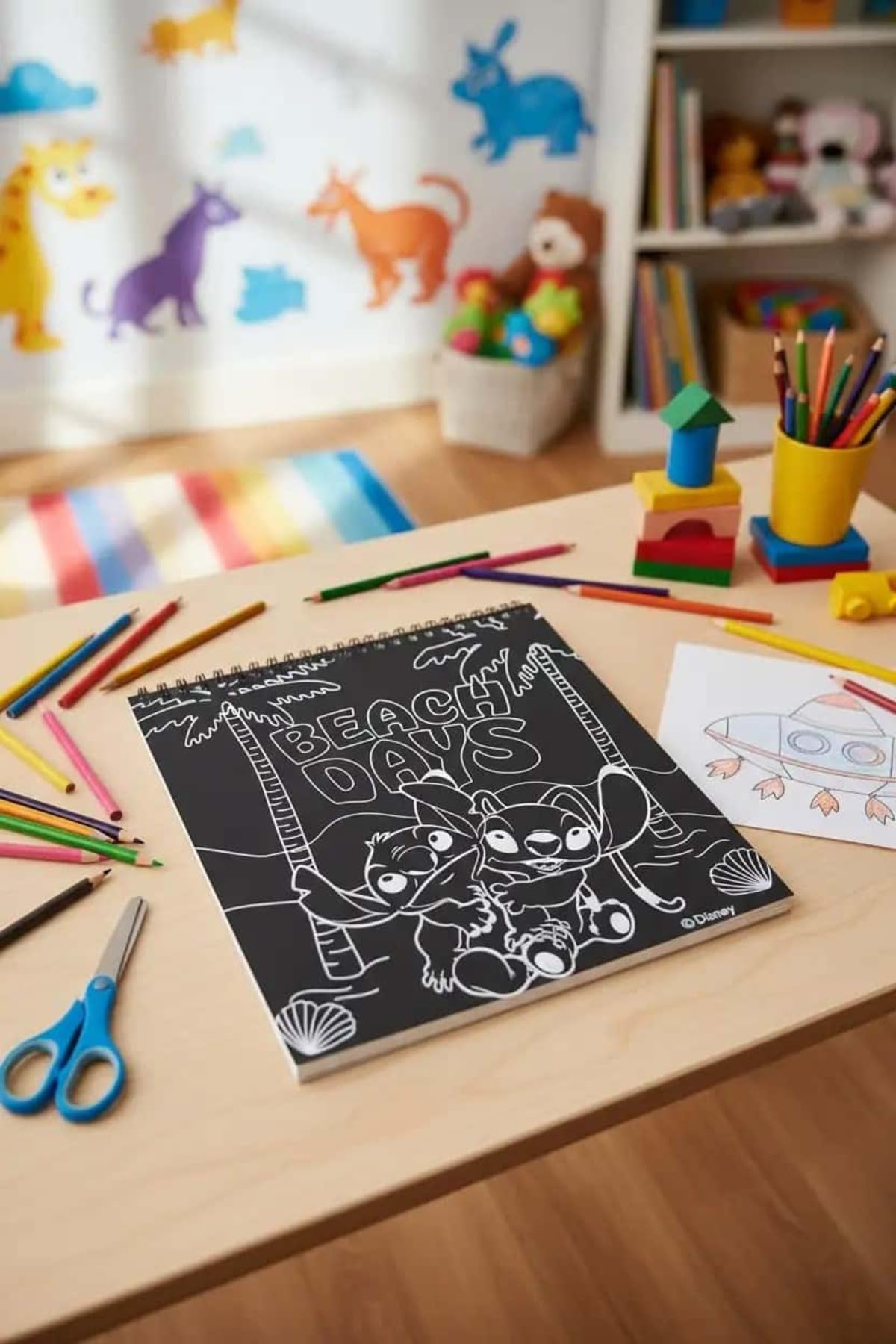 MINISO Lilo&Stitch Çizik Boyama Seti, 2020838710108