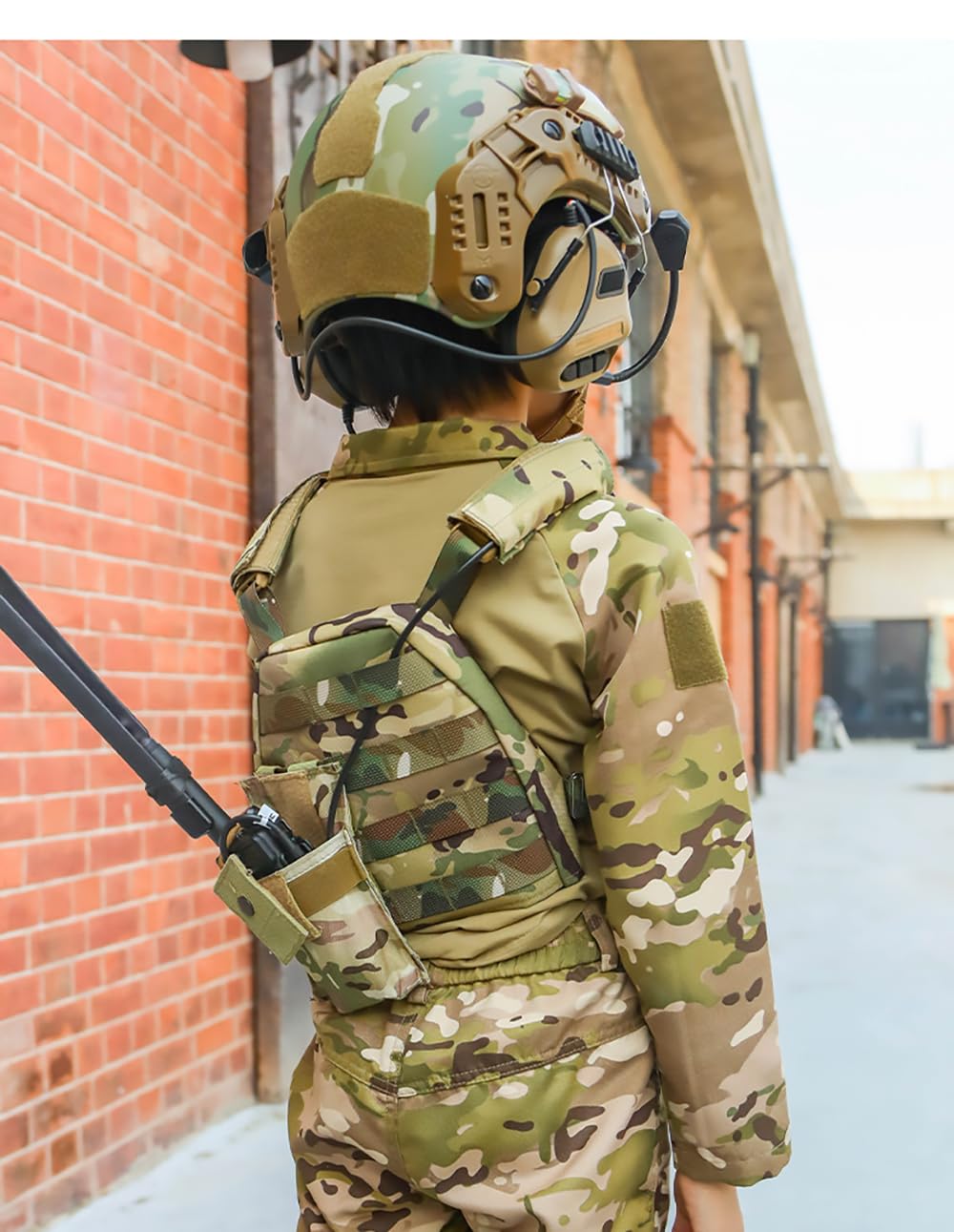 Ragazzi Tattico Militare Uniforme dell'Esercito Caccia Set di Abbigliamento Bambini Airsoft Tute Mimetiche Escursionismo Allenamento All'aperto Genitore-Bambino 110-190