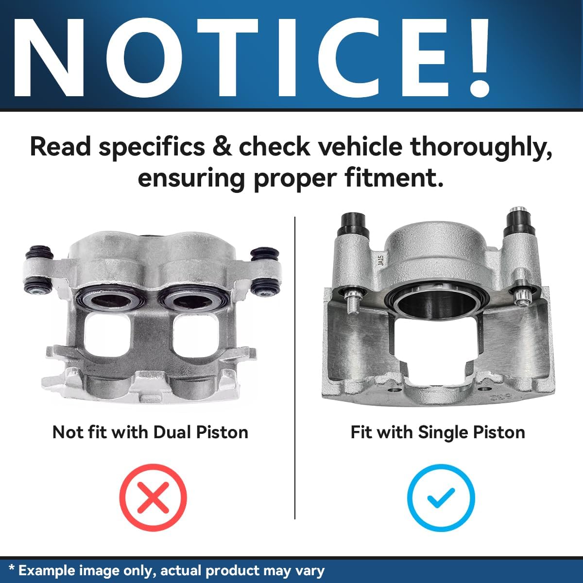 Detroit Axle - Brake Kit for 2014-2022 Jeep Cherokee [Single Piston Front Calipers], Brakes Rotors Brake Pads 2015 2016 2017 2018 2019 2020 2021 Replacement : 12.99" Front and 10.95" Rear Rotor