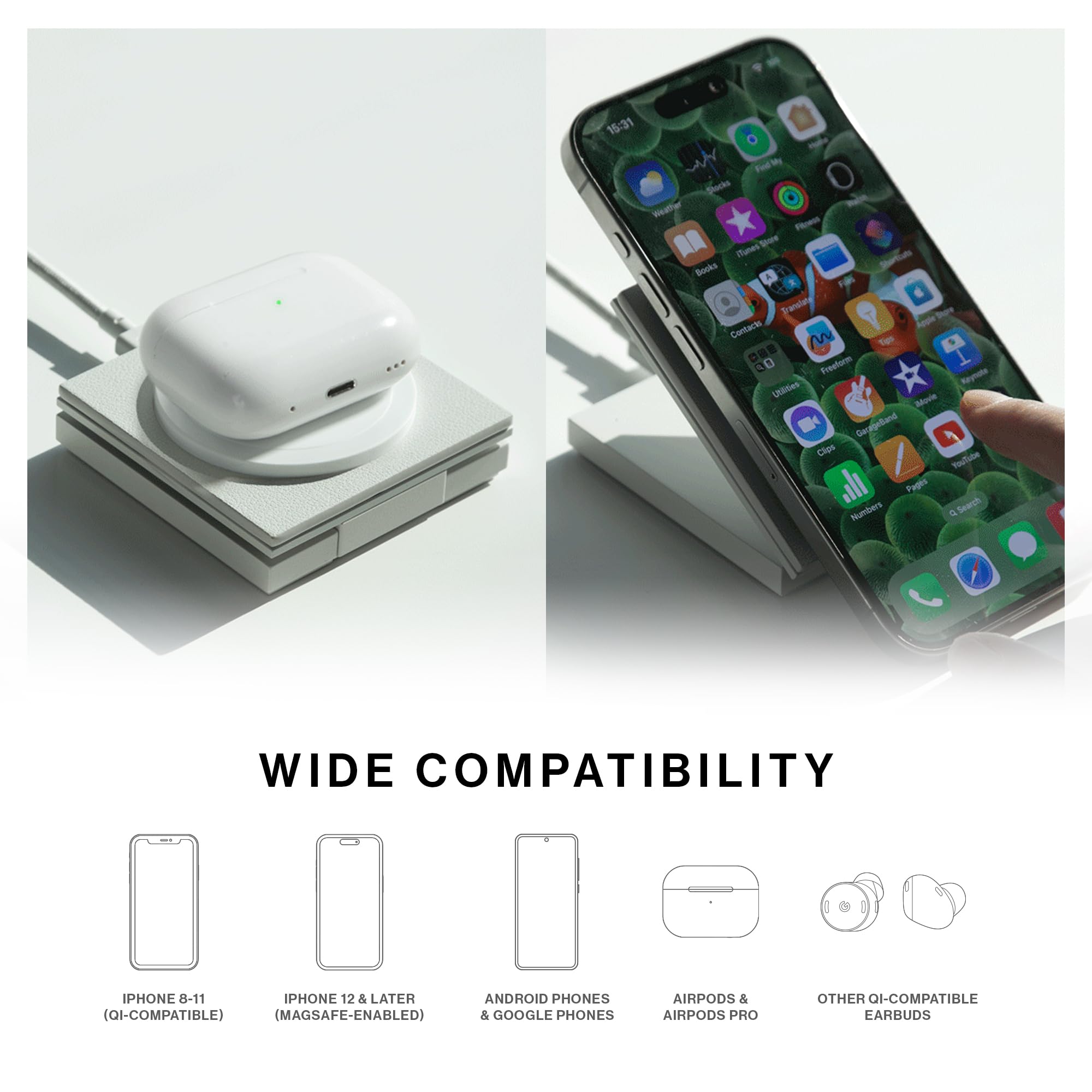 Amazon.com: Native Union Rise Magnetic Wireless Charger