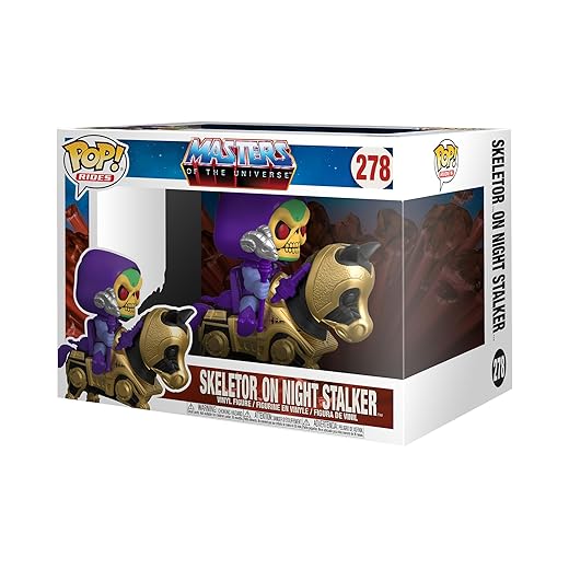 Sale Funko Pop Rides Retro Toys: Master'S Of The Universe - Skeletor With Night Stalker,Multicolor,56201