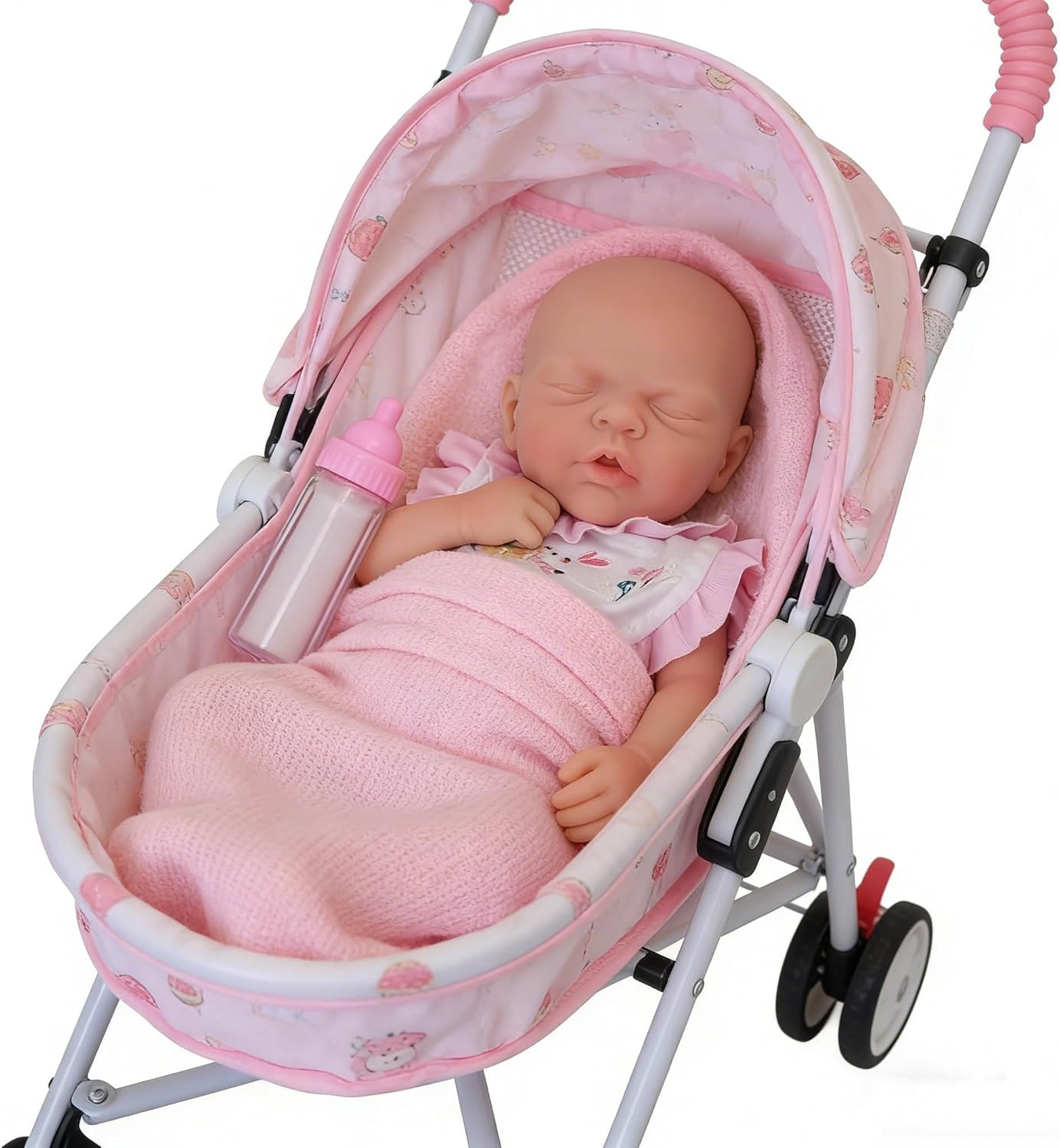 Mire & Mire Reborn Baby Dolls 12" Girl Micro Preemie Full Body Silicone Newborn Realistic Open Eyes Doll