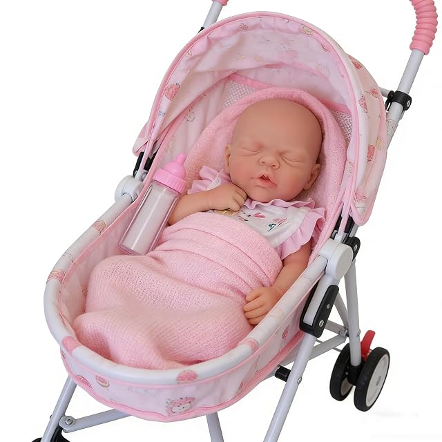 Mire Mire Reborn Baby Dolls 12 Micro Preemie Full Body Silicone Baby Doll Realistic-Newborn Baby Dolls Girl that