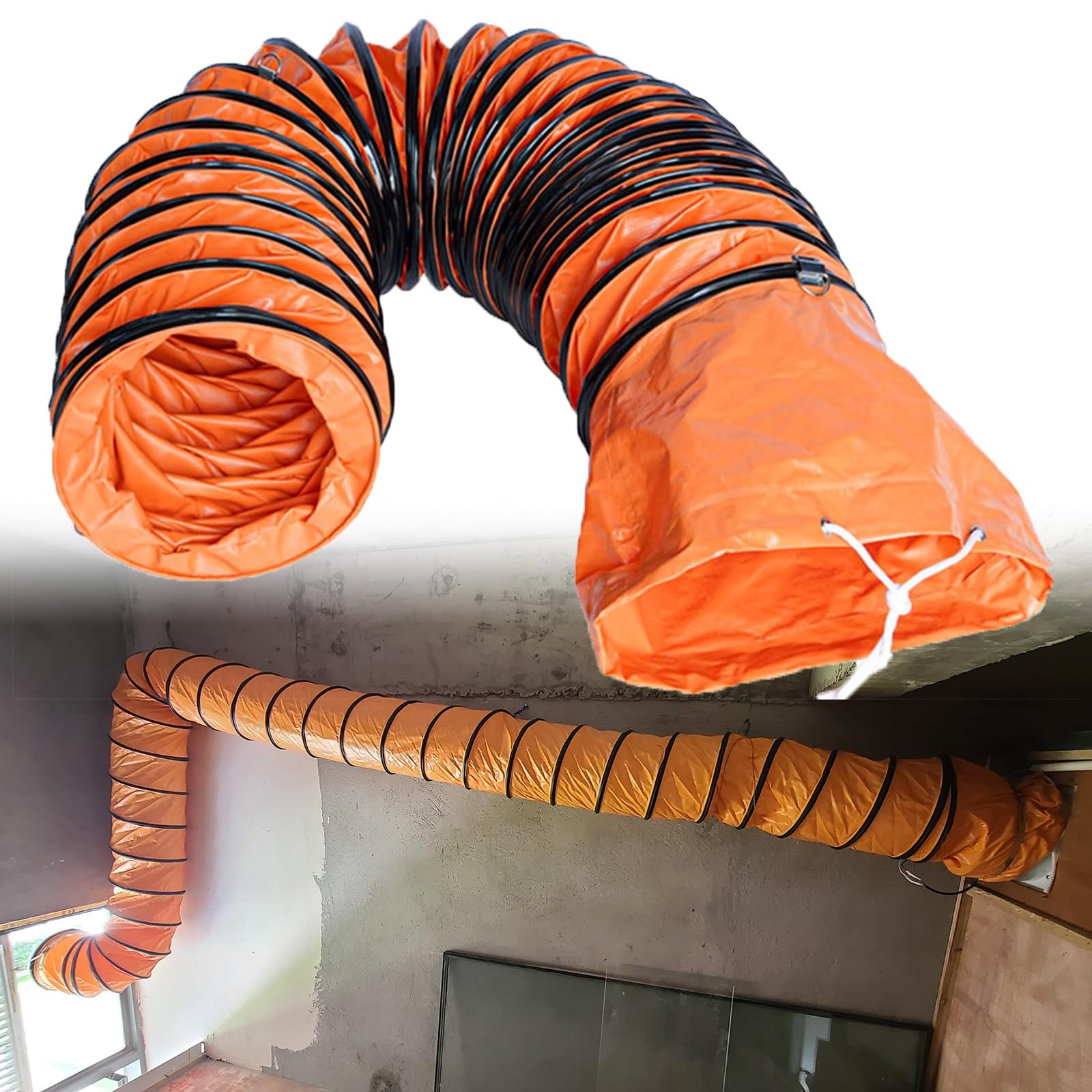 Tuyau de ventilation en PVC ignifuge pour optimiser l'air de votre atelier ou cuisine