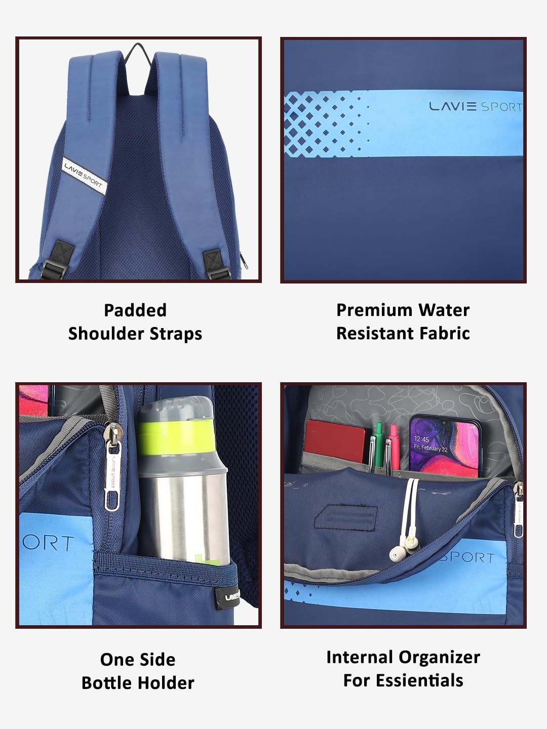 Lavie Sport Speedo 23L College Backpack for Boys & Girls | Men & Women 6 71G3RY B8ML. SL1440