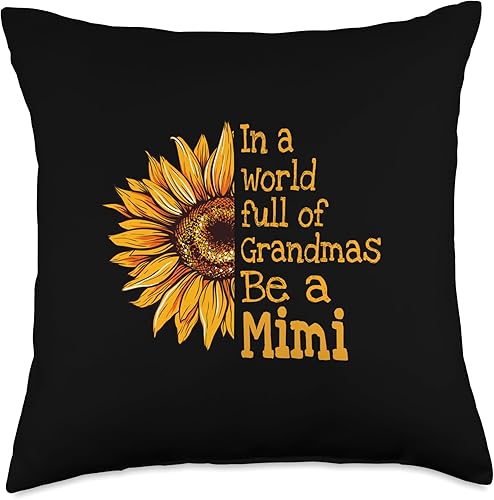 Miniatura 5 de Unique Christmas Birthday Mother's Day Gifts Shop In A World Mimi Special Grandma - Almohada de 16 x 16 pulgadas, multicolor