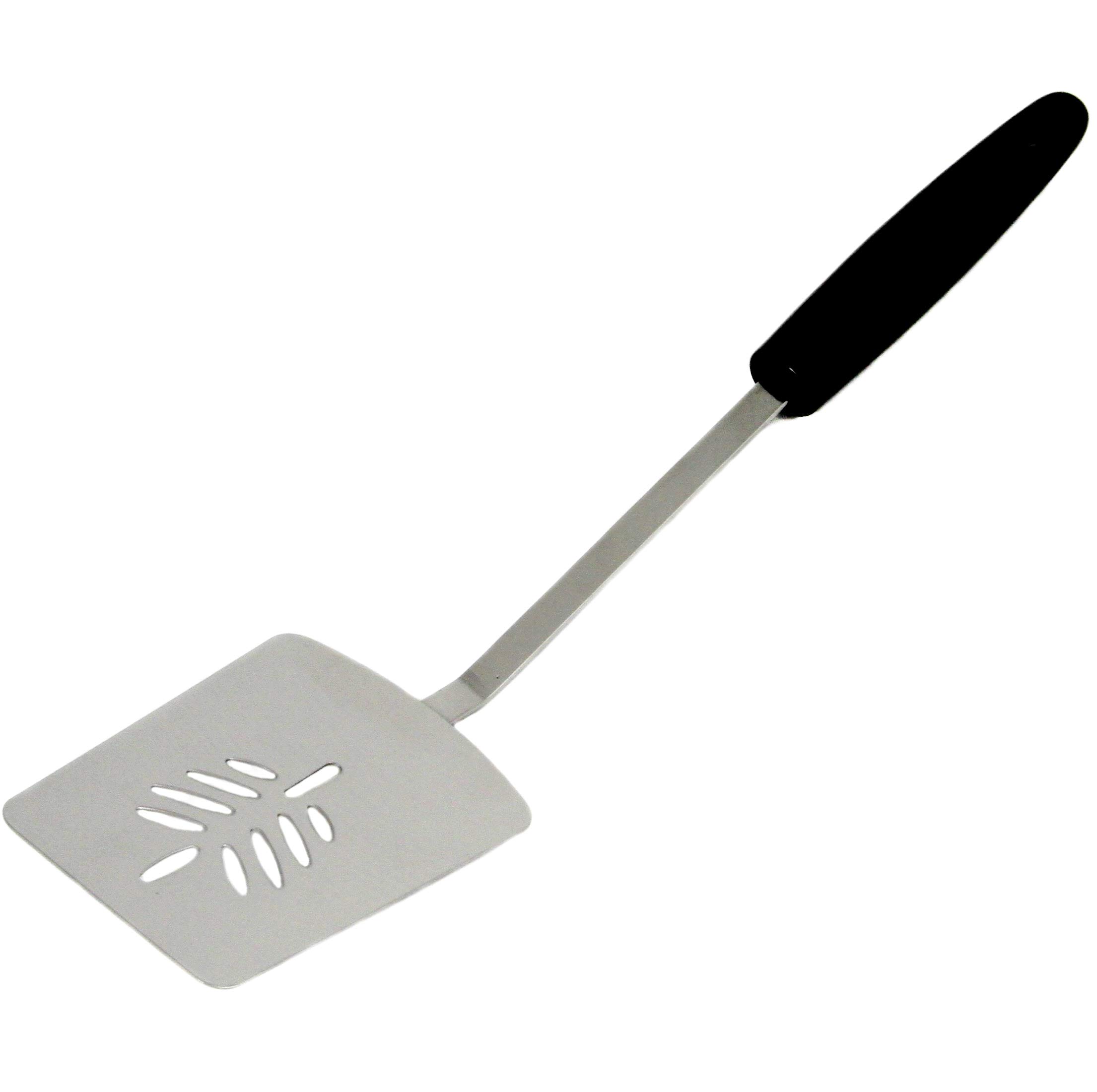 Chef Craft 12907 Select Stainless Steel Turner/Spatula, 14", Black