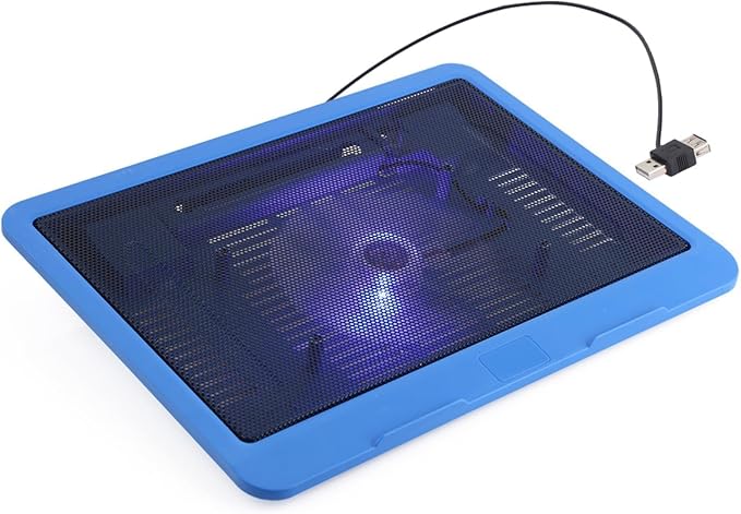 Laptop Cooler Cooling Pad portátil azul para laptop 14" miniatura 5