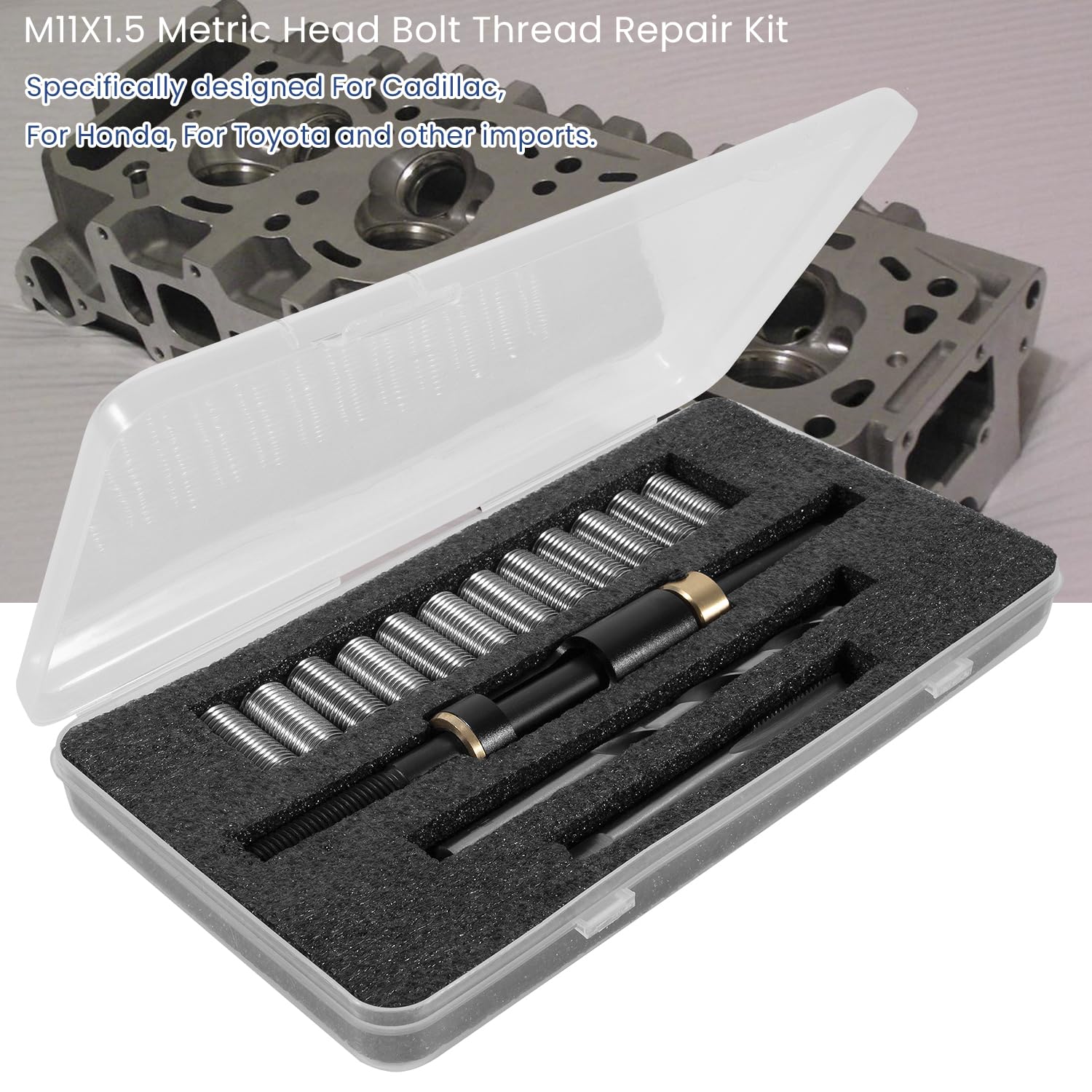 3番7番 Amazon.com: sevencow M11 x 1.5 Head Bolt Thread 35119S Head