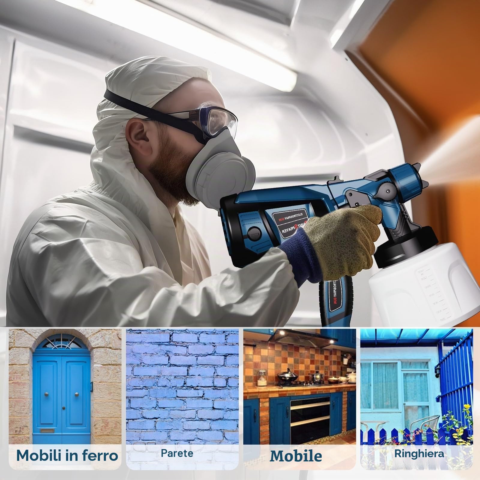 Lutranstra Sistema di verniciatura a spruzzo per mobili