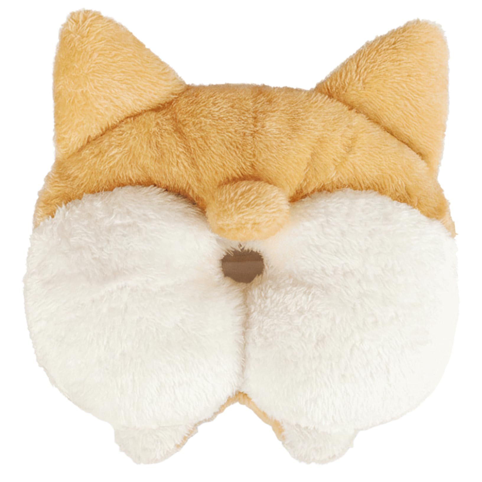 Tsawntd Funny Tissue Box Cover, Cute Corgi Butt Tissue Dispenser, Soft Plush Car Napkin Holder for Car Home Bathroom Accessories Box for Holder