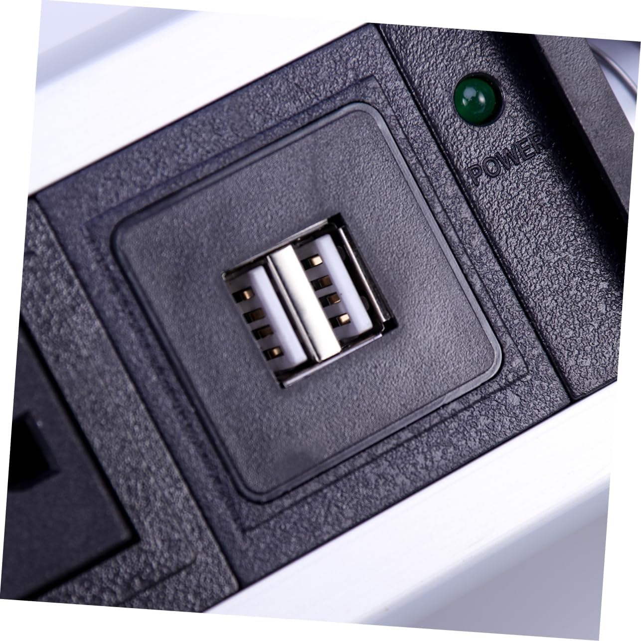 Electrical Pull-up Power Outlet with USB Ports Desktop Socket for Kitchen Office and Hotels Design with Easy Access to Us Plugs and USB Charging Ports