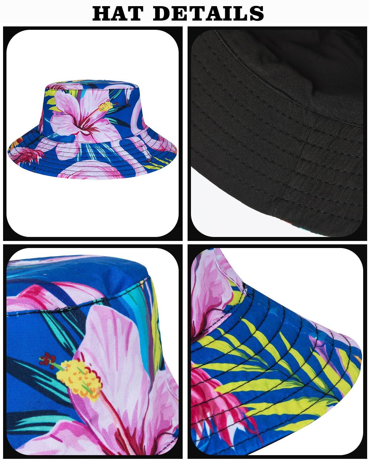 TUNEVUSE Little & Big Boys Hawaiian Button Down Camicie e set corti con cappello alla pescatora abiti estivi stampati per bambini Cabana Set