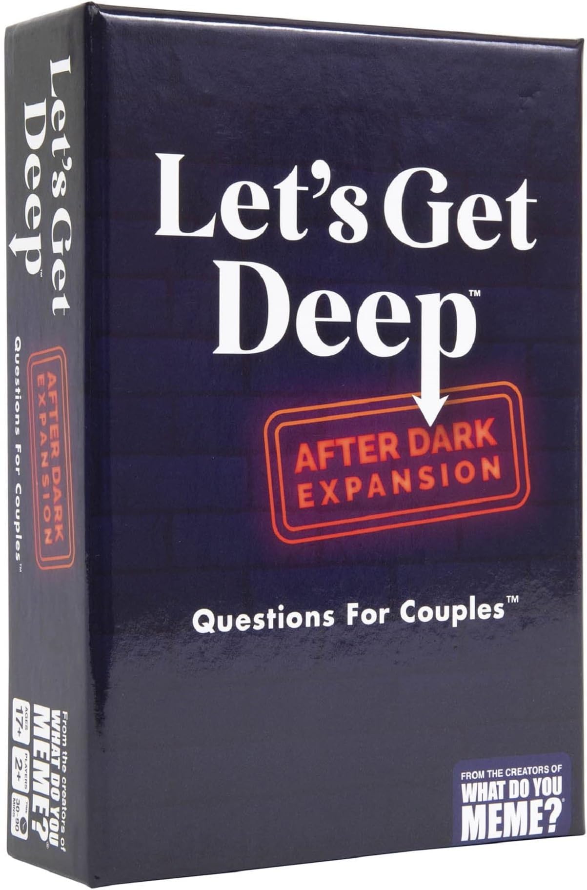 Let's Get Deep: After Dark Expansion Pack – Designed to be Added to Let's Get Deep Core Party Game – The Relationship Game Full of Questions for Couples