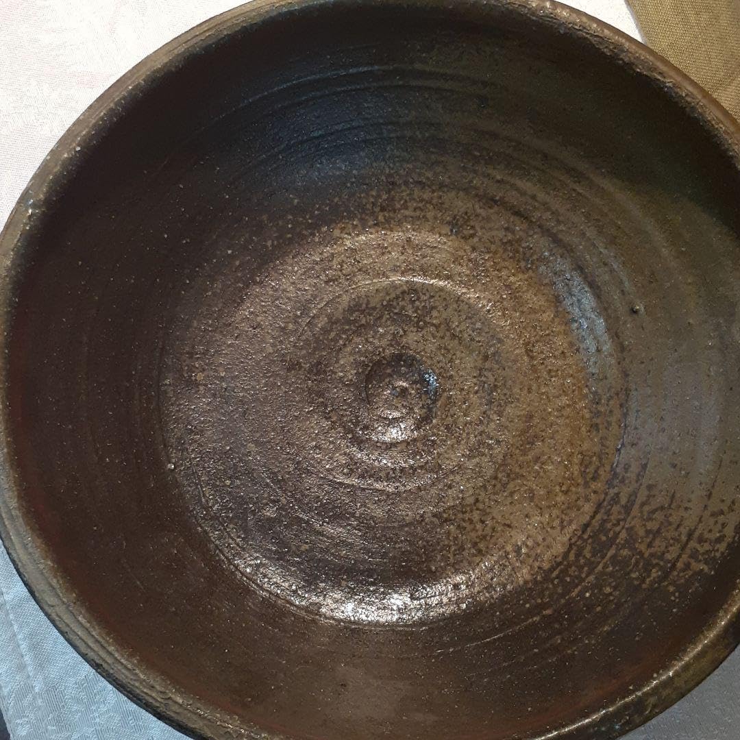 Tamba Ware Deep Bowl by The Late Ishida Toharu
