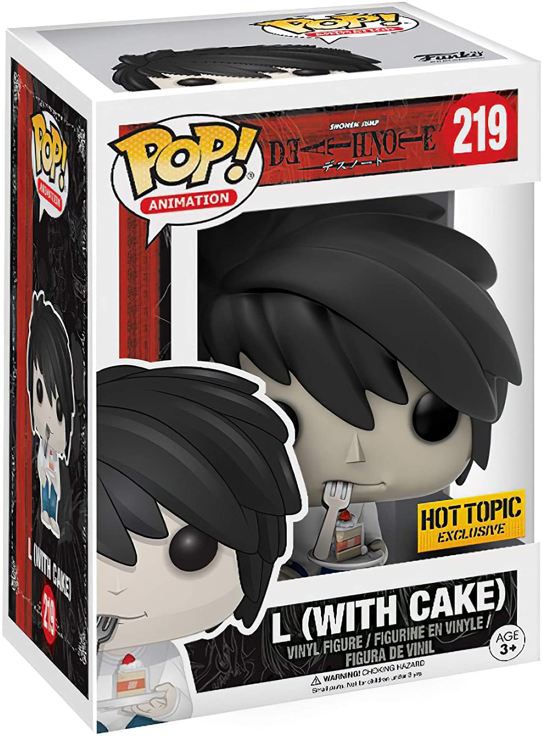 Funko Pop! Animation Death Note L #219 (With Cake) : Amazon.com.au
