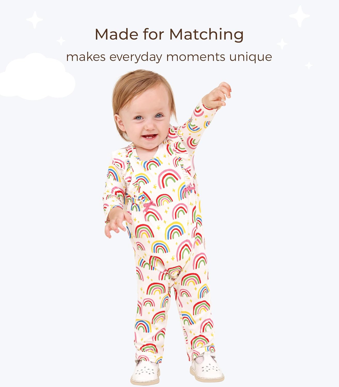 Baby Girl Romper Viscose from Bamboo Infant Long Sleeve Jumpsuit for Toddler Girls Newborn Outfits 0Months-2T