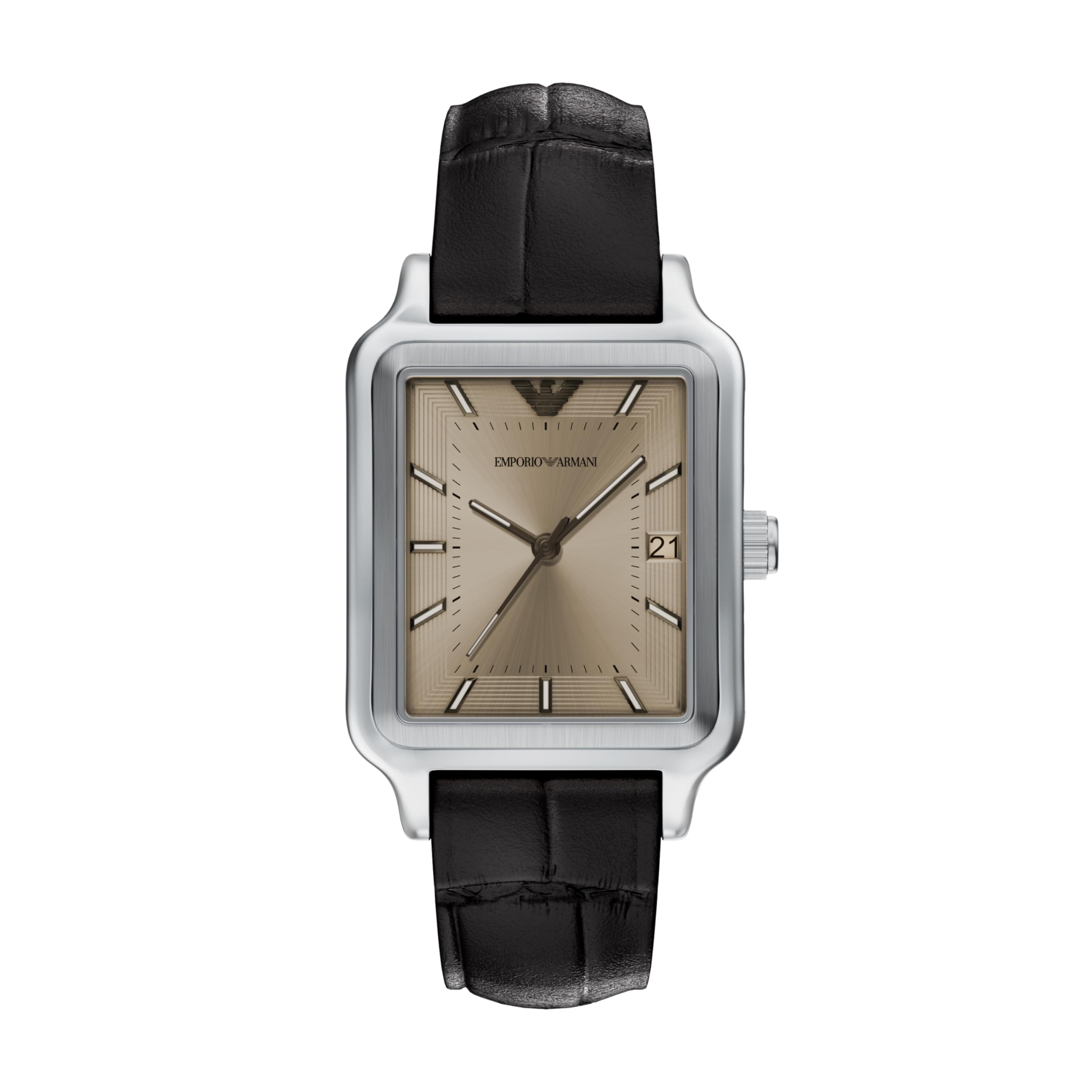 Emporio Armani Uomo Orologio 36MM in acciaio inossidabile color argento, AR11756