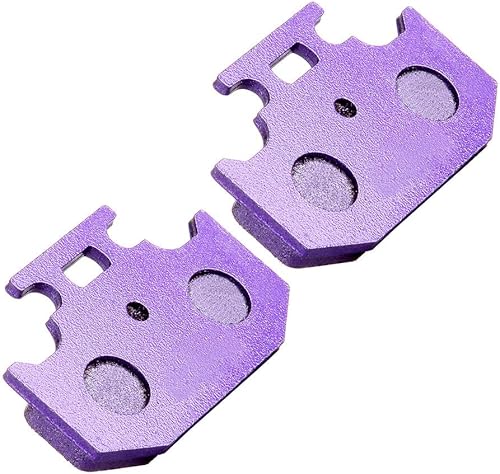 SCITOO FA152 Pastillas de freno para pastillas de freno traseras de fibra de carbono Kawasaki KDX200 1989-2006