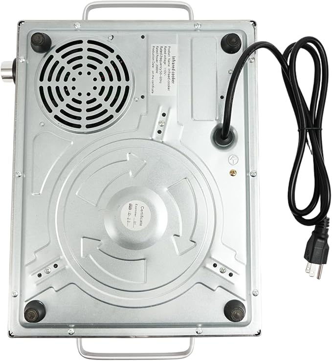 Estufa Vitrocerámica 1 Puesto 36 cm Encimera 110V miniatura 9