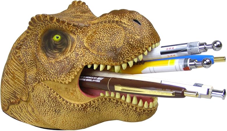 Amazon ペン立て ペンスタンド 恐竜 グッズ 文房具 おもちゃ デスクキーパー ティラノサウルス ユニーク雑貨特集 ペン立て 文房具 オフィス用品