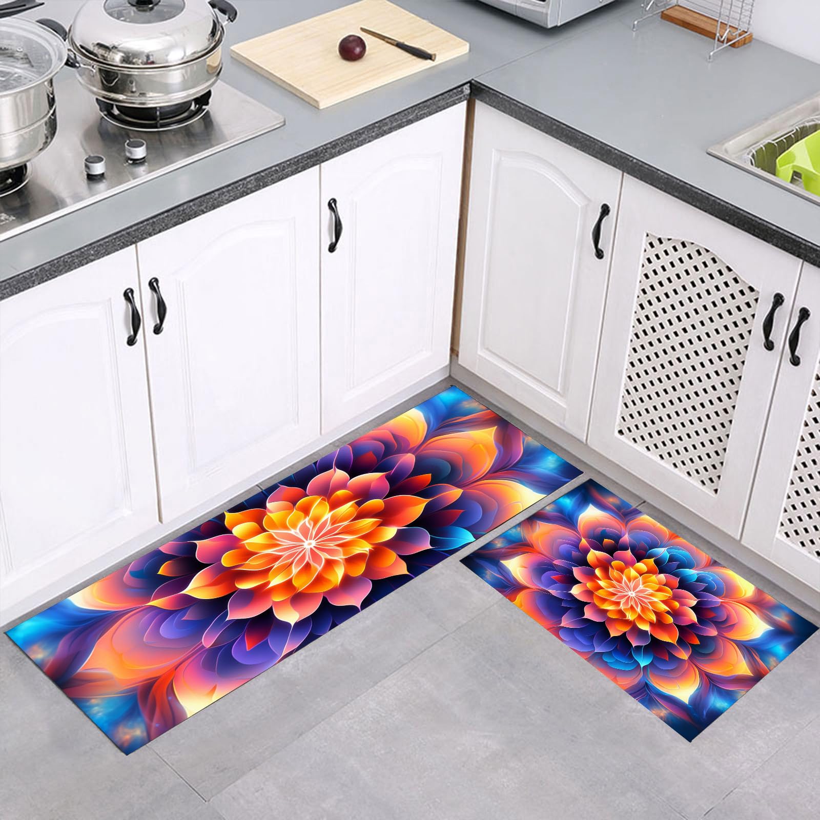 Tapis de cuisine antidérapant lavable pour en finir avec les taches et les glissades